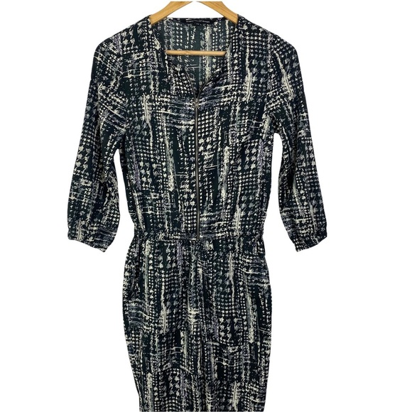 W118 Walter Baker jumpsuit Peavy jumpsuit in inked houndstooth Abstract Size XS - Picture 5 of 12